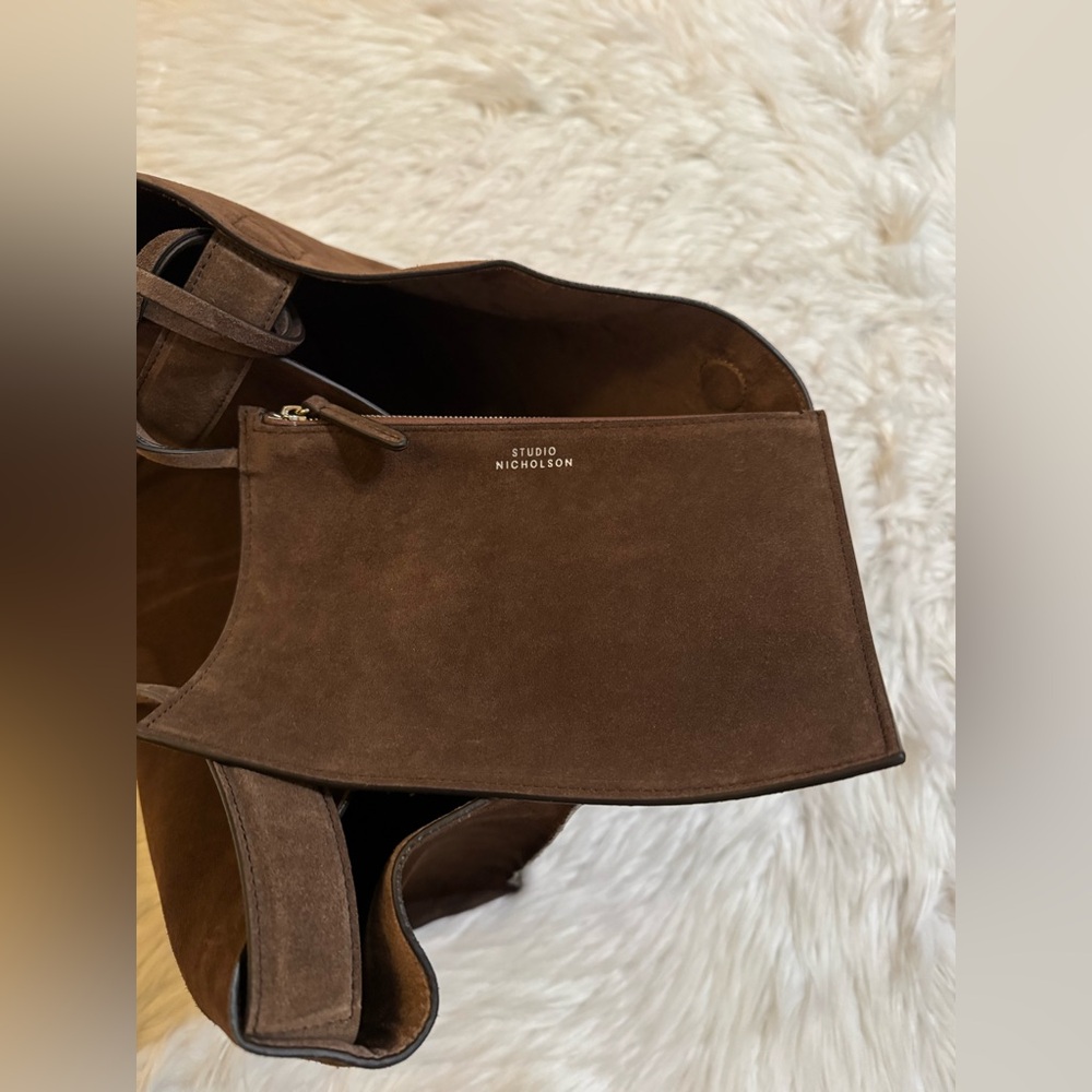 Studio Nicholson Doublet Suede Bag Cocoa - Picture 8 of 12